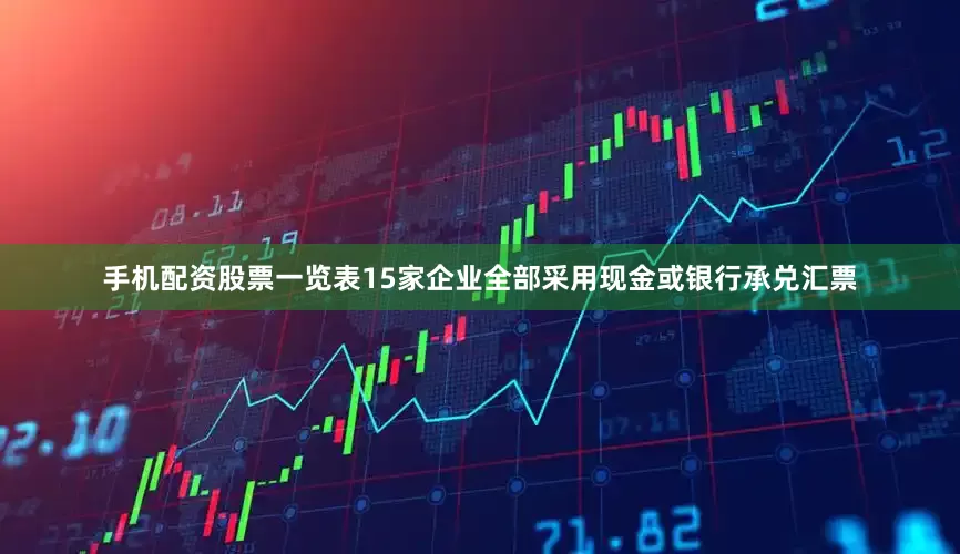 手机配资股票一览表15家企业全部采用现金或银行承兑汇票